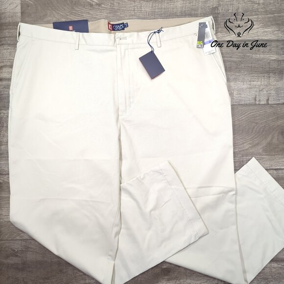 Chaps Other - Chaps Flat Front Wrinkle & Stain Resistant Pants Size 48X32